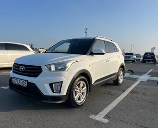 Vooraanzicht van een huurauto Hyundai Creta Baku Luchthaven, Azerbeidzjan ✓ Auto #16398. ✓ Transmissie Automatisch TM ✓ 0 beoordelingen.