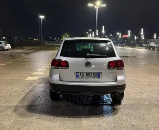 Volkswagen Touareg rental. Comfort, Premium, SUV Car for Renting in Albania ✓ Without Deposit ✓ TPL, Abroad insurance options.