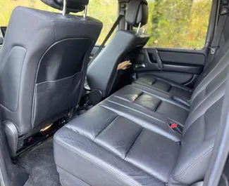 Priekinė automobilio, kurį nuomojate Mercedes-Benz G-Class Limasolyje, Kipras vaizdas ✓ Automobilis #16466. ✓ Pavarų dėžė Automatinis TM ✓ Atsiliepimai 0.