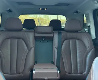 BMW X7 2019 car hire in Belarus, featuring ✓ Petrol fuel and 380 horsepower ➤ Starting from 183 USD per day.