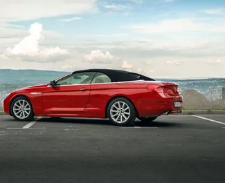 BMW 6-series Cabrio 2016 disponível para alugar em Tbilisi, com limite de quilometragem de 150 km/dia.
