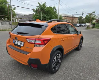 Front view of a rental Subaru Crosstrek in Kutaisi, Georgia ✓ Car #16605. ✓ Automatic TM ✓ 0 reviews.