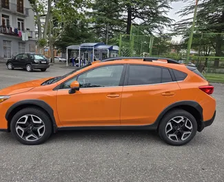 Subaru Crosstrek rental. Comfort, SUV, Crossover Car for Renting in Georgia ✓ Without Deposit ✓ TPL, SCDW, Passengers, Theft, No Deposit insurance options.