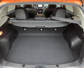 Petrol 2.0L engine of Subaru Crosstrek 2019 for rental in Kutaisi.