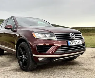 Прокат машины Volkswagen Touareg №16576 (Автомат) в Тбилиси, с двигателем 3,6л. Бензин ➤ Напрямую от Лаша в Грузии.