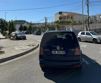 Volkswagen Touran rental. Comfort, Minivan Car for Renting in Albania ✓ Without Deposit ✓ TPL, Abroad insurance options.