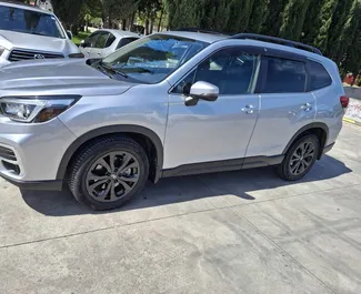 Арендуйте Subaru Forester 2021 в Грузии. Топливо: Бензин. Мощность: 210 л.с. ➤ Стоимость от 120 GEL в сутки.