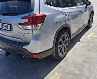 Subaru Forester – автомобиль категории Комфорт, Внедорожник, Кроссовер напрокат в Грузии ✓ Депозит 300 GEL ✓ Страхование: ОСАГО, КАСКО, Супер КАСКО, Пассажиры, От угона.