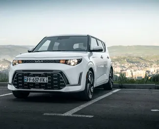Kia Soul 2023 location de voiture en Géorgie, avec ✓ Essence carburant et 190 chevaux ➤ À partir de 95 GEL par jour.