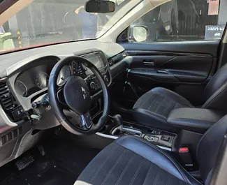 Mitsubishi Outlander rental. Comfort, Crossover Car for Renting in Georgia ✓ Without Deposit ✓ TPL, CDW, FDW, Passengers, Theft insurance options.