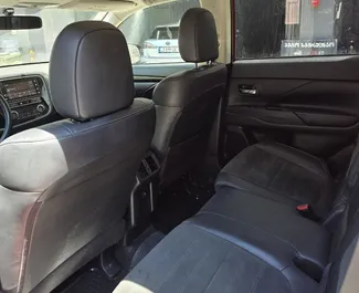 Mitsubishi Outlander 2019 available for rent in Tbilisi, with unlimited mileage limit.