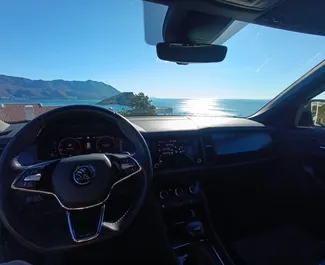 Budva에서, 몬테네그로에서 대여하는 Skoda Kodiaq의 전면 뷰 ✓ 차량 번호#16536. ✓ 자동 변속기 ✓ 0 리뷰.