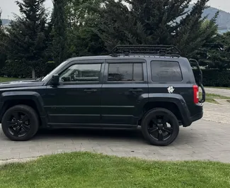 Jeep Patriot 2017 available for rent in Tbilisi, with unlimited mileage limit.