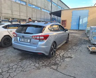 Vermietung Subaru Impreza. Komfort Fahrzeug zur Miete in Georgien ✓ Kaution Keine Kaution ✓ Versicherungsoptionen KFZ-HV, TKV, VKV Plus, VKV Komplett, Insassen, Diebstahlschutz, Junge, Keine Kaution.