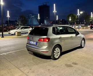 Volkswagen Golf 7 2016 car hire in Albania, featuring ✓ Diesel fuel and  horsepower ➤ Starting from 40 EUR per day.