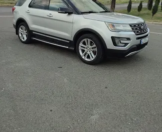 Арендуйте Ford Explorer 2020 в Грузии. Топливо: Бензин. Мощность: 286 л.с. ➤ Стоимость от 120 GEL в сутки.