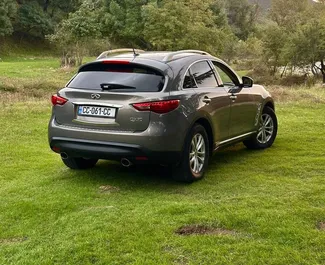 Прокат машины Infiniti QX70 №13463 (Автомат) в Тбилиси, с двигателем 3,7л. Бензин ➤ Напрямую от Лаша в Грузии.
