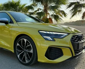 Automobilio nuoma Audi S3 #16517 su Automatinis pavarų dėže Alikantėje, aprūpintas 2,0L varikliu ➤ Iš Jevgenija Ispanijoje.