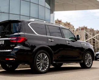 Mietwagen Infiniti QX80 2019 in Georgien, mit Benzin-Kraftstoff und 400 PS ➤ Ab 415 GEL pro Tag.