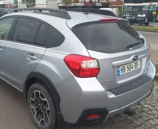 Vermietung Subaru Crosstrek. Komfort, SUV, Crossover Fahrzeug zur Miete in Georgien ✓ Kaution Einzahlung von 200 GEL ✓ Versicherungsoptionen KFZ-HV.