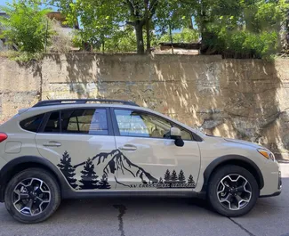 Vermietung Subaru Crosstrek. Komfort, SUV, Crossover Fahrzeug zur Miete in Georgien ✓ Kaution Einzahlung von 200 GEL ✓ Versicherungsoptionen KFZ-HV.