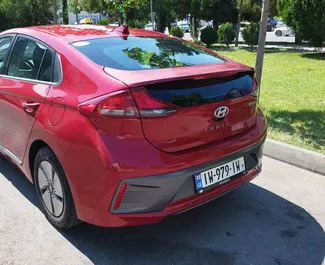Verhuur Hyundai Ioniq. Economy, Comfort Auto te huur in Georgië ✓ Borg van Borg van 200 GEL ✓ Verzekeringsmogelijkheden TPL, CDW, SCDW, FDW, Diefstal, Jonge.