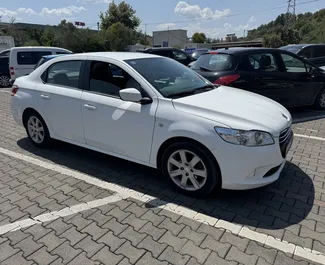 Autovermietung Peugeot 301 Nr.16809 Schaltgetriebe in Tirana, ausgestattet mit einem 1,6L Motor ➤ Von Oltjon in Albanien.