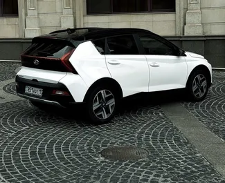 Vermietung Hyundai Bayon. Wirtschaft, Komfort, Crossover Fahrzeug zur Miete in Kasachstan ✓ Kaution Keine Kaution ✓ Versicherungsoptionen KFZ-HV, Keine Kaution.