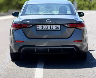 Nissan Sentra 2023, Erivan'da için kiralık, sınırsız kilometre sınırı ile.