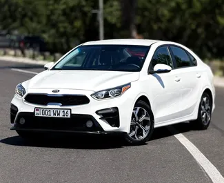 Kiralık bir Kia Cerato Erivan'da, Ermenistan ön görünümü ✓ Araç #9730. ✓ Otomatik TM ✓ 2 yorumlar.
