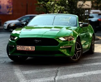 Ford Mustang Cabrio 2021 araç kiralama Ermenistan'da, ✓ Benzin yakıt ve  beygir gücü özellikleriyle ➤ Günde başlayan fiyatlarla 100 USD.