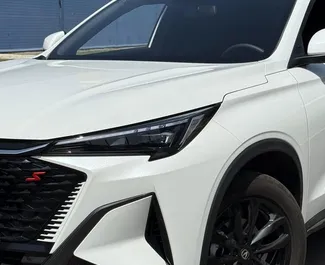 Prenájom auta Changan X5 Plus 2024 v v Kazachstane, s vlastnosťami ✓ palivo Benzín a výkon  koní ➤ Od 25000 KZT za deň.