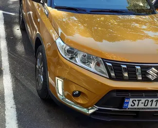 Frontansicht eines Mietwagens Suzuki Vitara in Tiflis, Georgien ✓ Auto Nr.16681. ✓ Automatisch TM ✓ 0 Bewertungen.