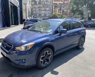 Frontansicht eines Mietwagens Subaru Crosstrek in Tiflis, Georgien ✓ Auto Nr.16674. ✓ Automatisch TM ✓ 0 Bewertungen.