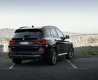 Přední pohled na pronájem BMW X3 v Tbilisi, Georgia ✓ Auto č. 16935. ✓ Převodovka Automatické TM ✓ Recenze 0.