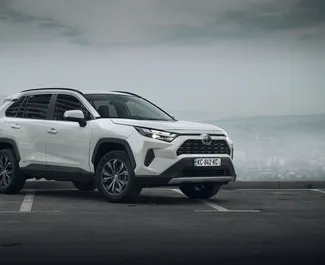 Front view of a rental Toyota Rav4 in Tbilisi, Georgia ✓ Car #16937. ✓ Automatic TM ✓ 0 reviews.