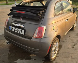 Autovermietung Fiat 500 Cabrio Nr.16954 Automatisch in Batumi, ausgestattet mit einem 1,4L Motor ➤ Von Anastasia in Georgien.