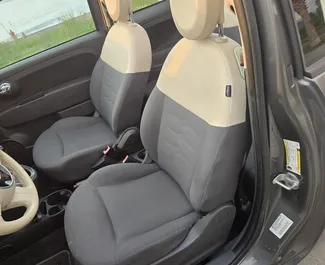 Vermietung Fiat 500 Cabrio. Wirtschaft, Komfort, Cabrio Fahrzeug zur Miete in Georgien ✓ Kaution Keine Kaution ✓ Versicherungsoptionen KFZ-HV, Keine Kaution.