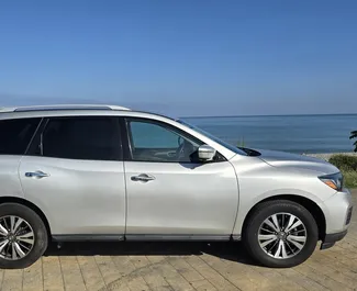 Mietwagen Nissan Pathfinder 2020 in Georgien, mit Benzin-Kraftstoff und 280 PS ➤ Ab 258 GEL pro Tag.