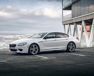 Prenájom auta BMW 6-series Coupe 2016 v v Gruzínsku, s vlastnosťami ✓ palivo Benzín a výkon 314 koní ➤ Od 200 GEL za deň.
