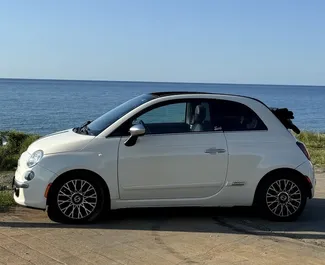 Mietwagen Fiat 500 Cabrio 2015 in Georgien, mit Benzin-Kraftstoff und 135 PS ➤ Ab 124 GEL pro Tag.