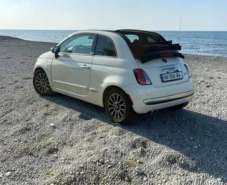Autovermietung Fiat 500 Cabrio Nr.17171 Automatisch in Batumi, ausgestattet mit einem 37,0L Motor ➤ Von Anastasia in Georgien.