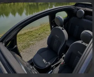 Vermietung Fiat 500 Cabrio. Wirtschaft, Komfort, Cabrio Fahrzeug zur Miete in Georgien ✓ Kaution Keine Kaution ✓ Versicherungsoptionen KFZ-HV, TKV, Keine Kaution.