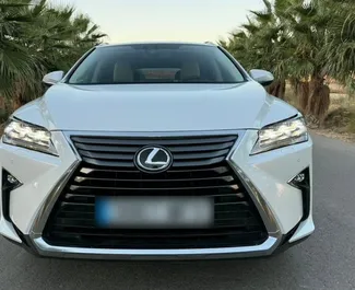 Predný pohľad na prenajaté auto Lexus RX 300 v v Alicante, Španielsko ✓ Auto č. 17287. ✓ Prevodovka Automatické TM ✓ Hodnotenia 0.