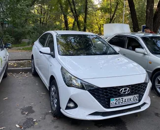Pronájem auta Hyundai Accent 2023 v Kazachstánu, s palivem Benzín a výkonem 120 koní ➤ Cena od 20000 KZT za den.