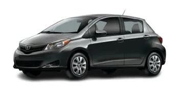 Toyota Yaris 2012 dark grey