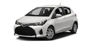 Toyota Yaris 2017 white